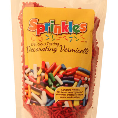 Sprinkles Red Chocolate Vermicelli 200g x 12 per case